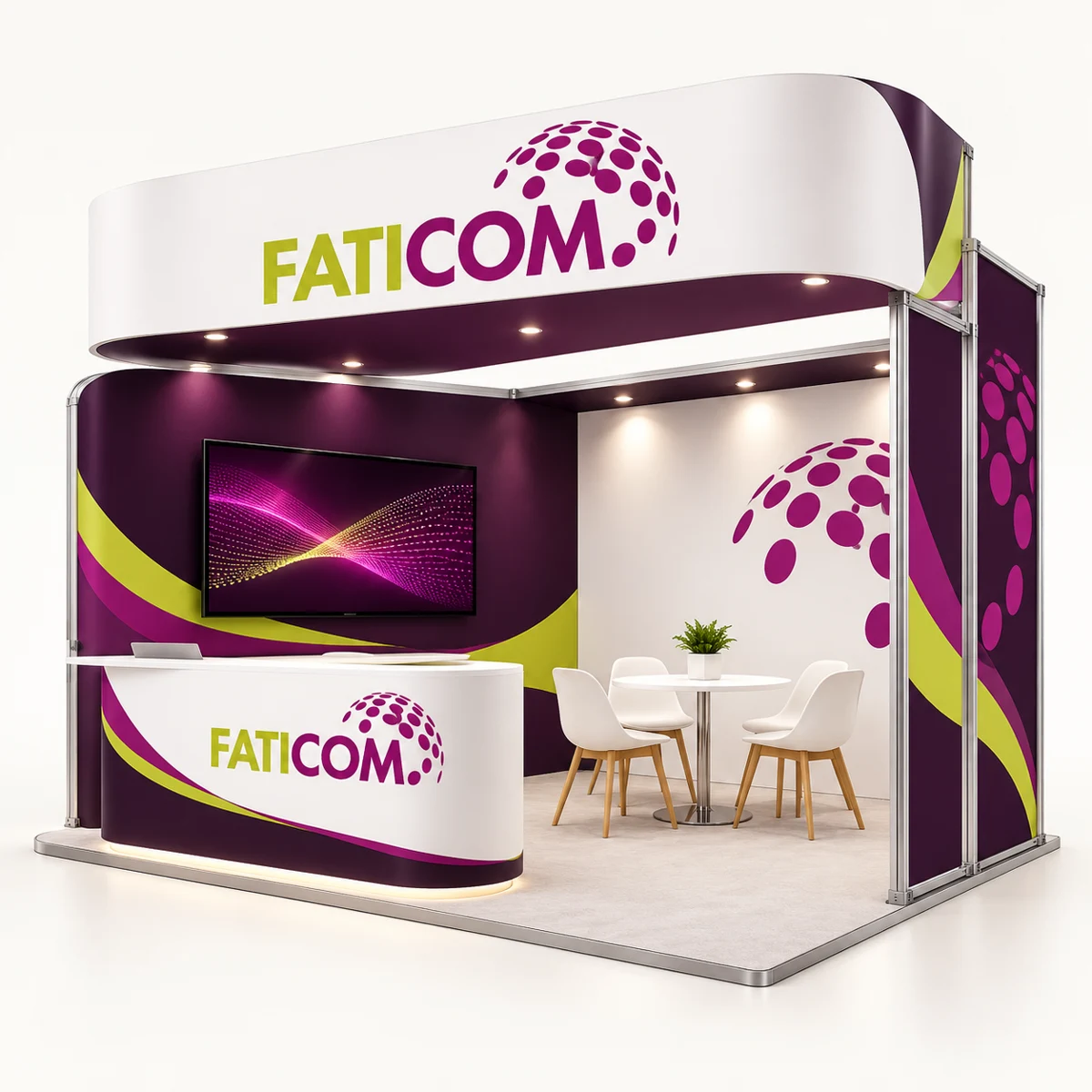 Illustration Faticom : Stands